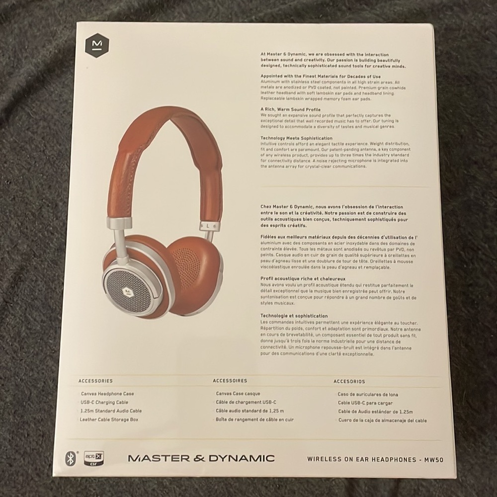 Master & Dynamic Head Phones - Picture 3 of 3